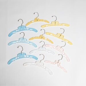 LOT 11 vintage baby/child hangers